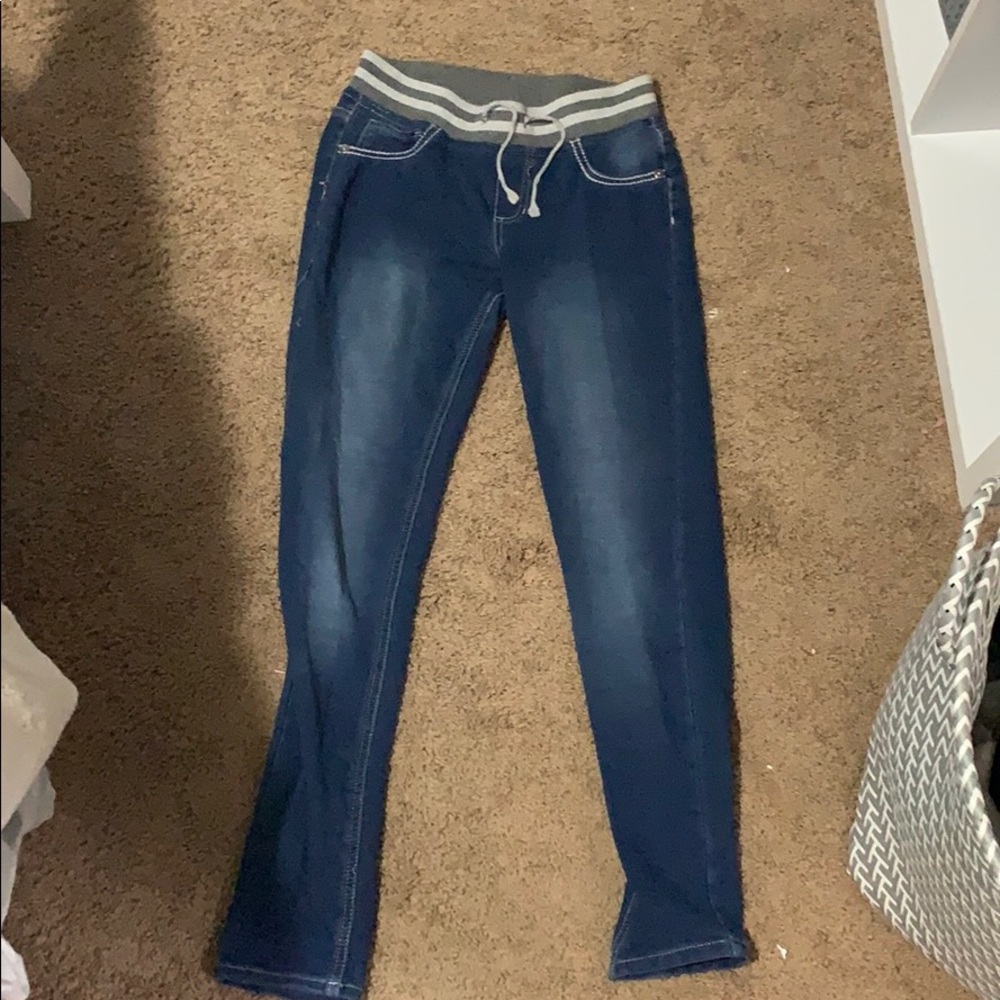 skinny jeans from miss attitude